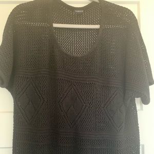 Torrid Short Sleeved Sweater - Size 0